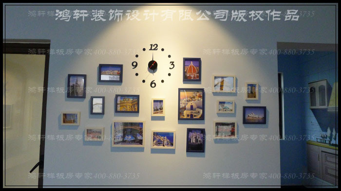 情景樣板房過道